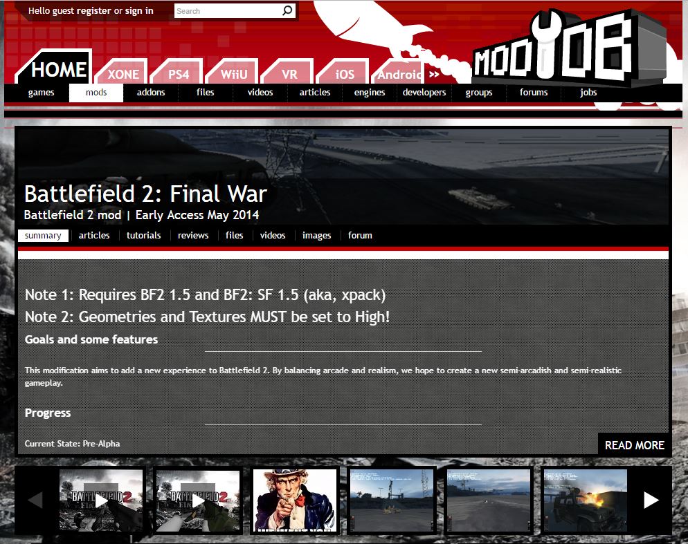Battlefield 2: Final War - Battlefield 2