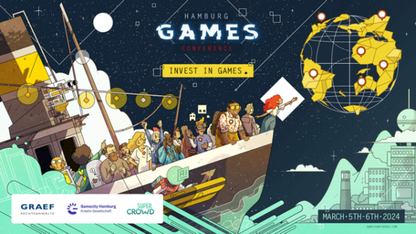 Hamburg Games Conference 2024 | Invest in Games | March 5th, 6th 2024